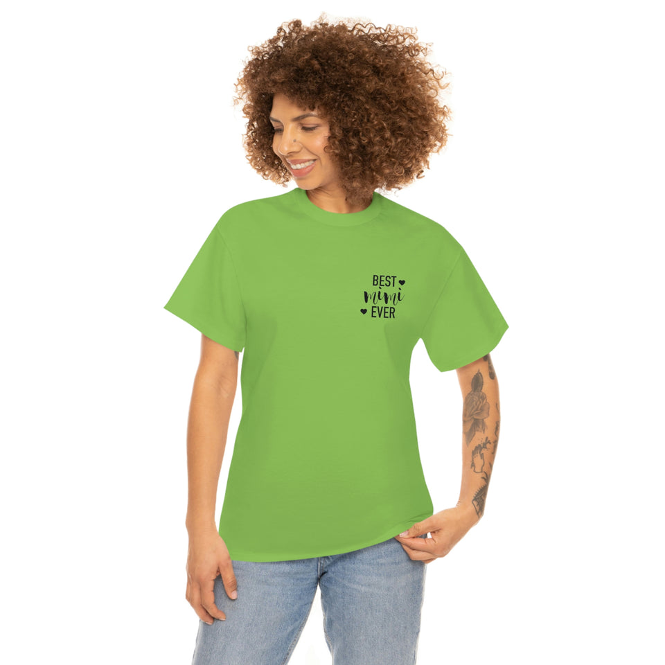 Best Mimi Ever Unisex Heavy Cotton Tee