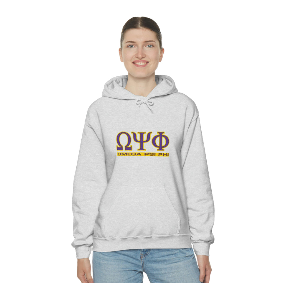 Omega Psi Phi Unisex Heavy Blend™ Hooded Sweatshirt