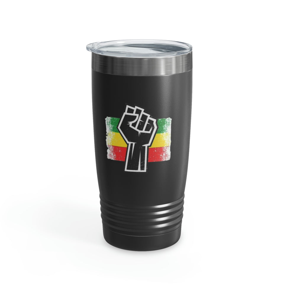 Black Fist Ringneck Tumbler, 20oz