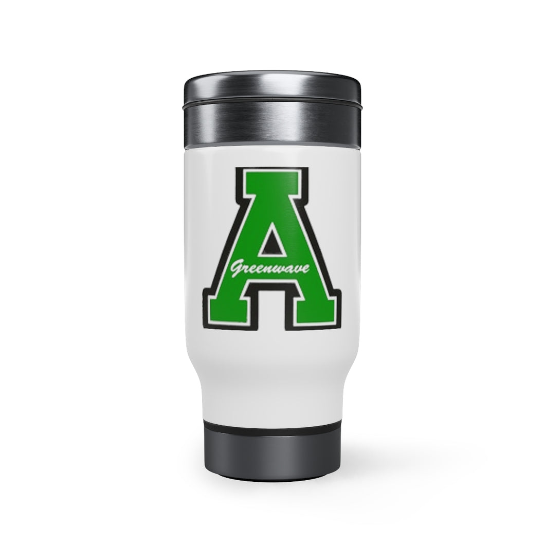 Ashbrook Stainless Steel Travel Mug with Handle, 14oz