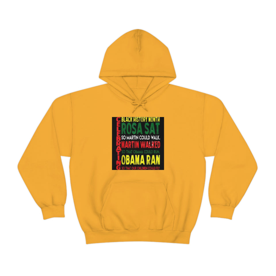 Celebrating Black History Month Unisex Heavy Blend™ Hooded Sweatshirt