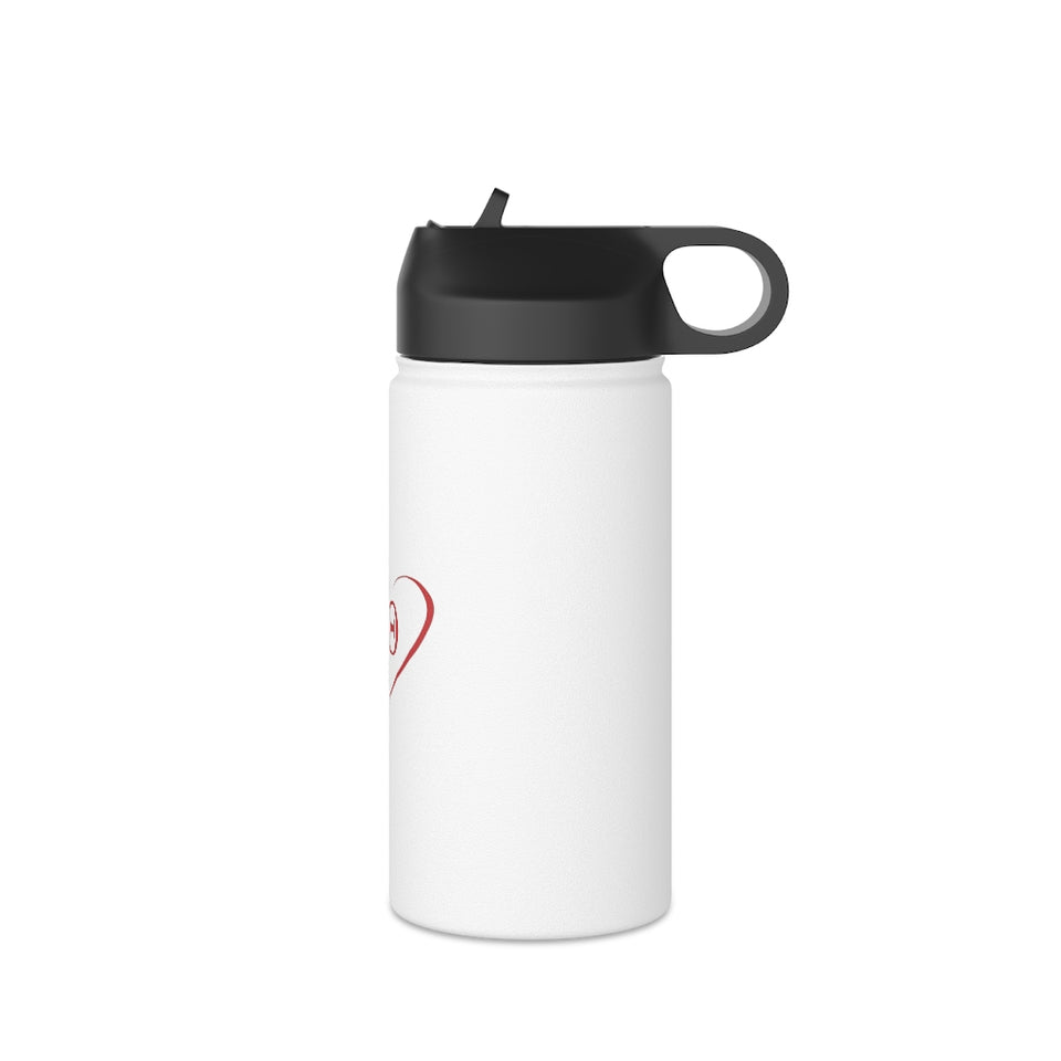 Delta Sigma Theta Stainless Steel Water Bottle, Standard Lid