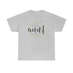 Best Aunt Ever Unisex Heavy Cotton Tee