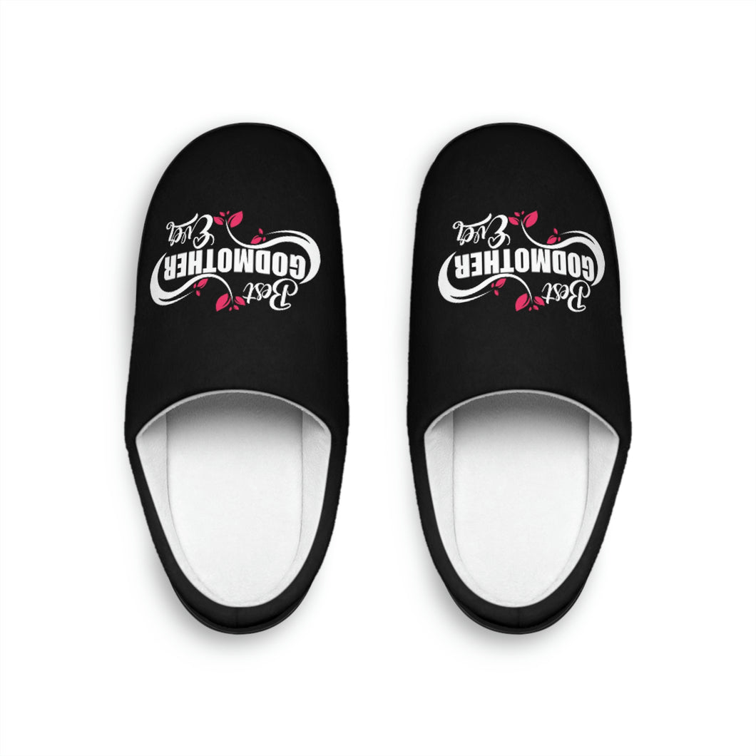 Best Godmother Ever Women's Indoor Slippers
