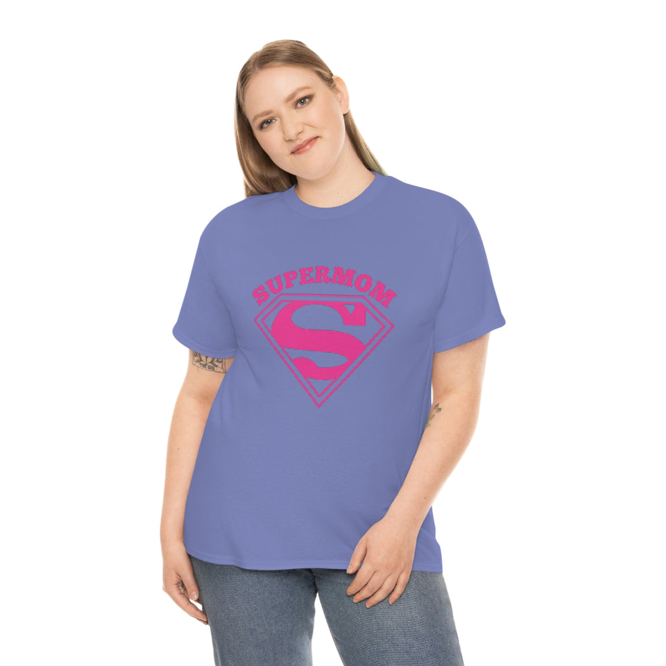 Super Mom Unisex Heavy Cotton Tee