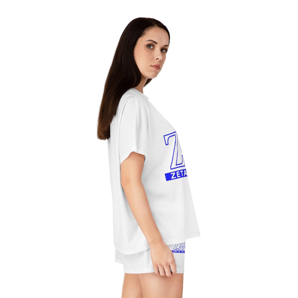 Zeta Phi Beta Women's Short Pajama Set
