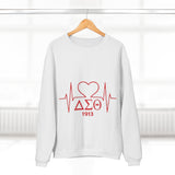 Delta Heartbeat Unisex Crew Neck Sweatshirt