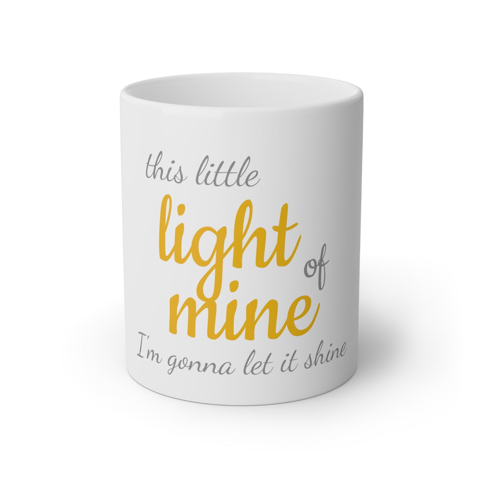 This Little Light of Mine White Mug, 11oz