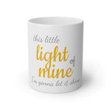 This Little Light of Mine White Mug, 11oz