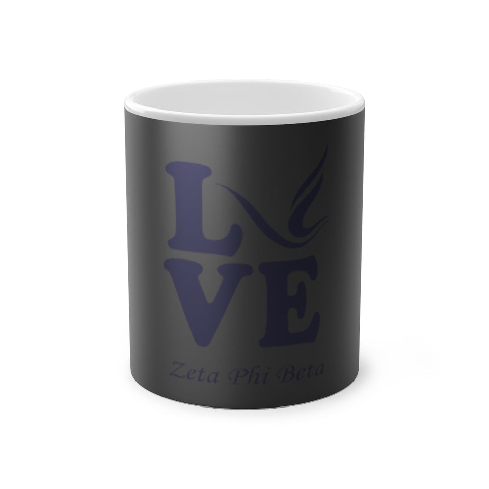 Zeta Phi Beta Magic Mug, 11oz