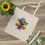Black Fist Tote Bag