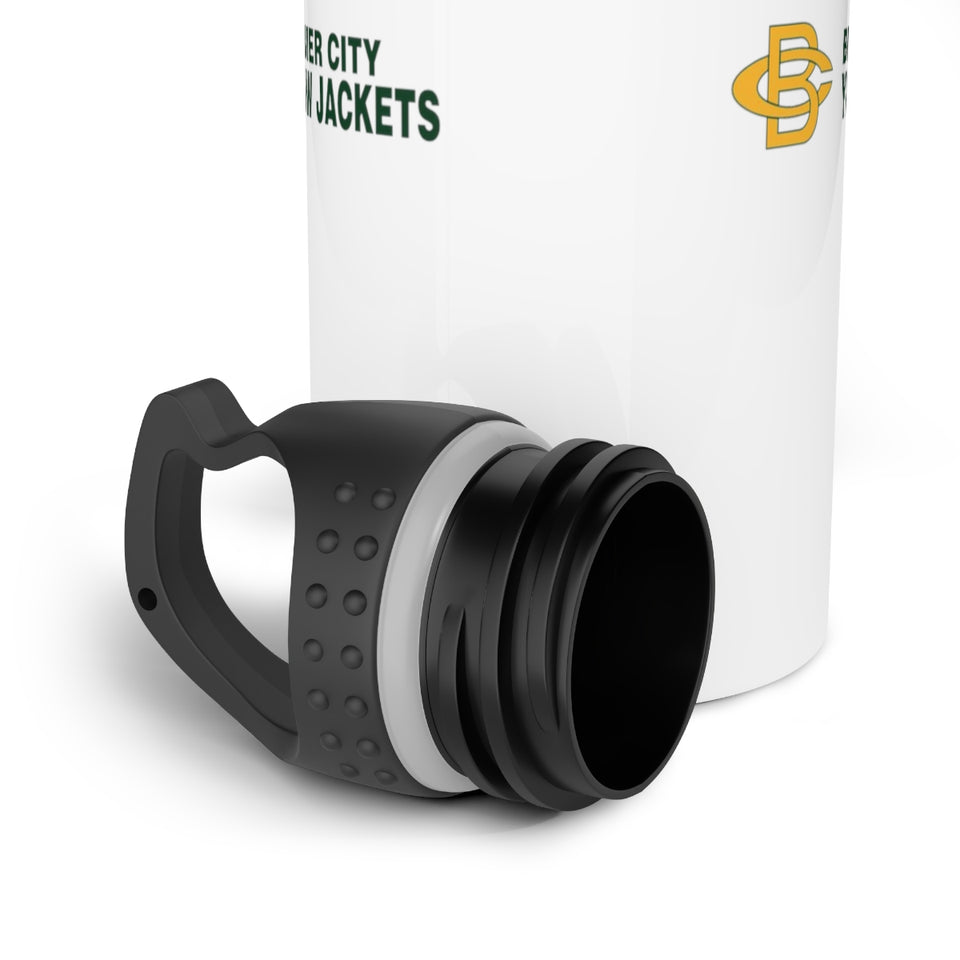Bessemer City Yellow Jackets Stainless Steel Water Bottle