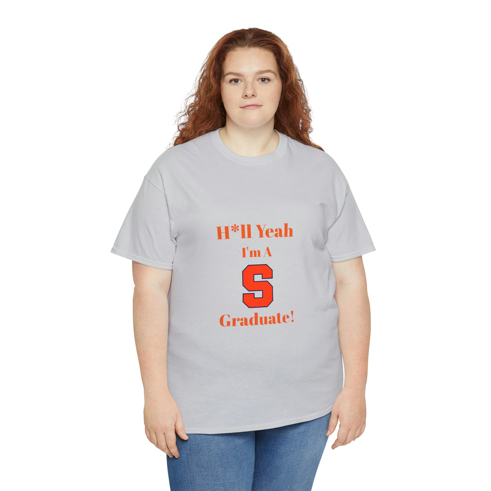 H*ll Yeah! Syracuse University Unisex Heavy Cotton Tee