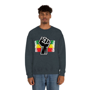 Black Fist Unisex Heavy Blend™ Crewneck Sweatshirt