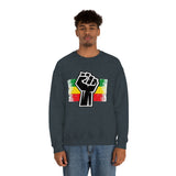Black Fist Unisex Heavy Blend™ Crewneck Sweatshirt
