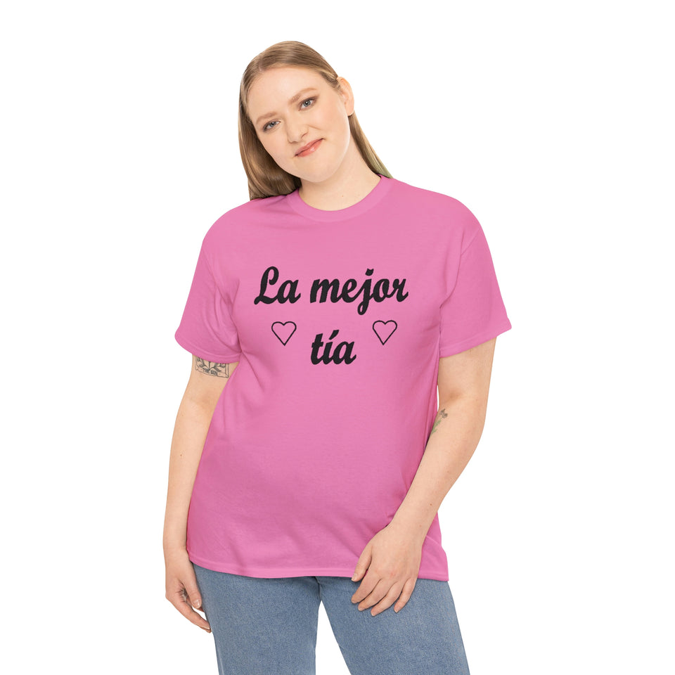 Best Tia Spanish Unisex Heavy Cotton Tee