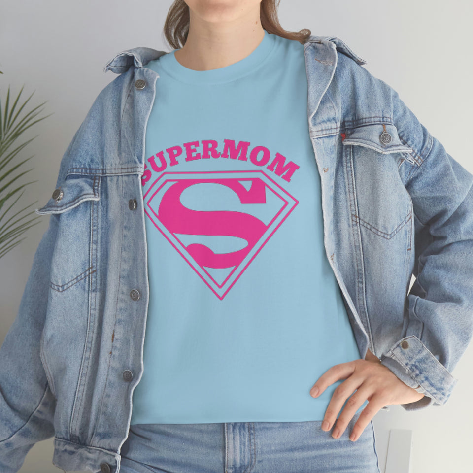 Super Mom Unisex Heavy Cotton Tee