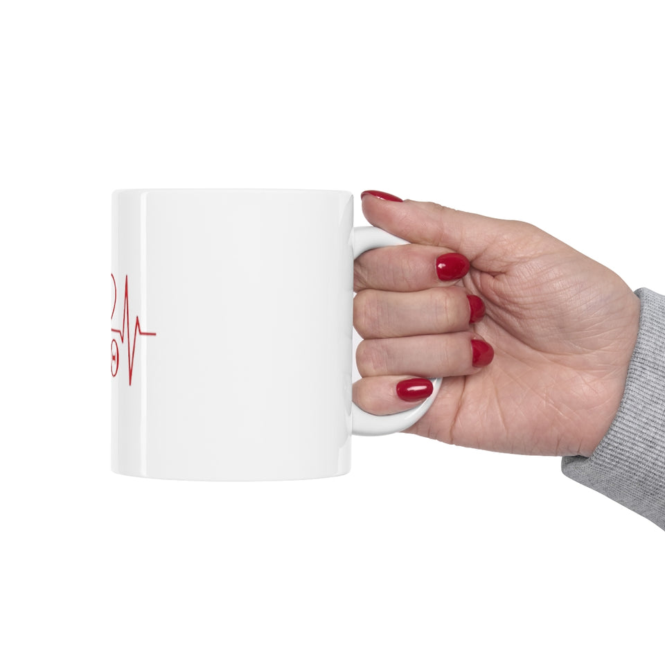 Delta Sigma Theta Ceramic Mug 11oz