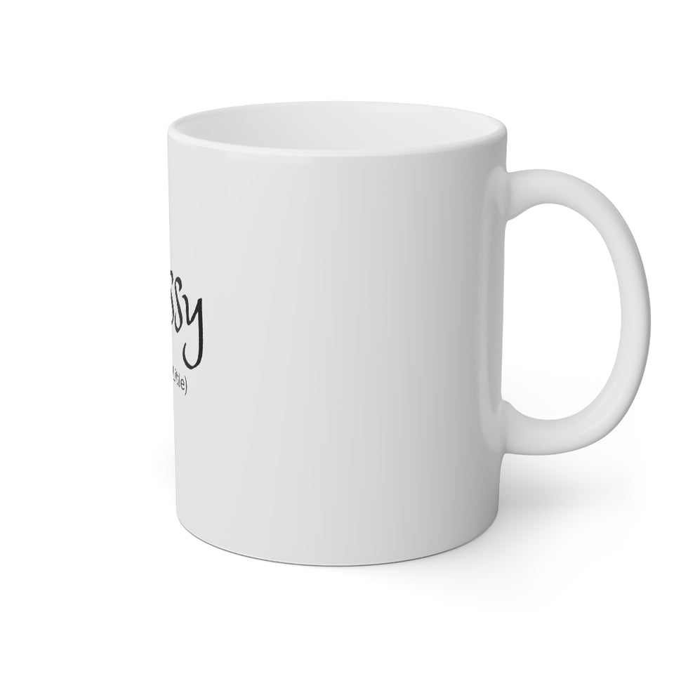Classy But I Cuss A Little White Mug, 11oz