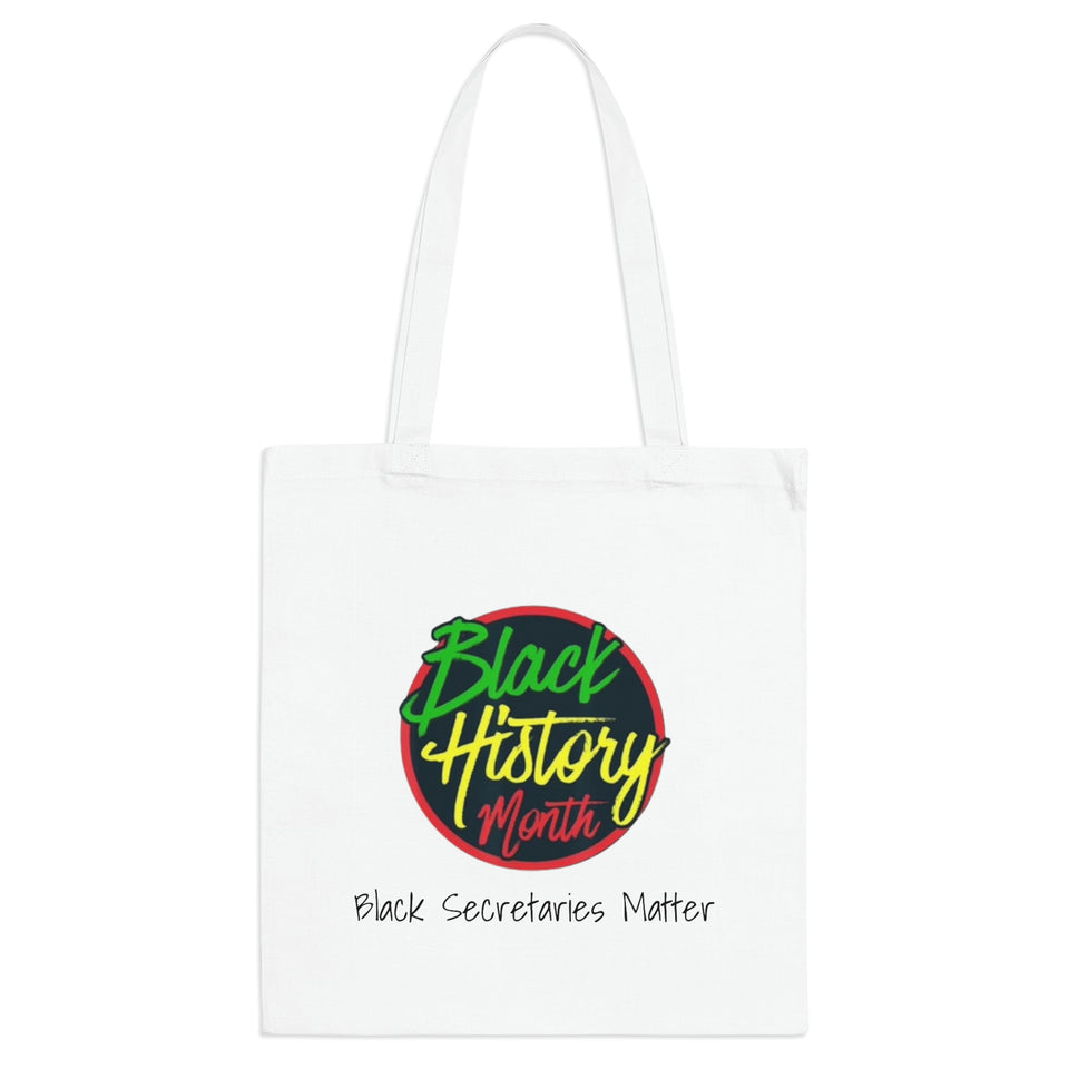 Black Secretaries Matter Tote Bag