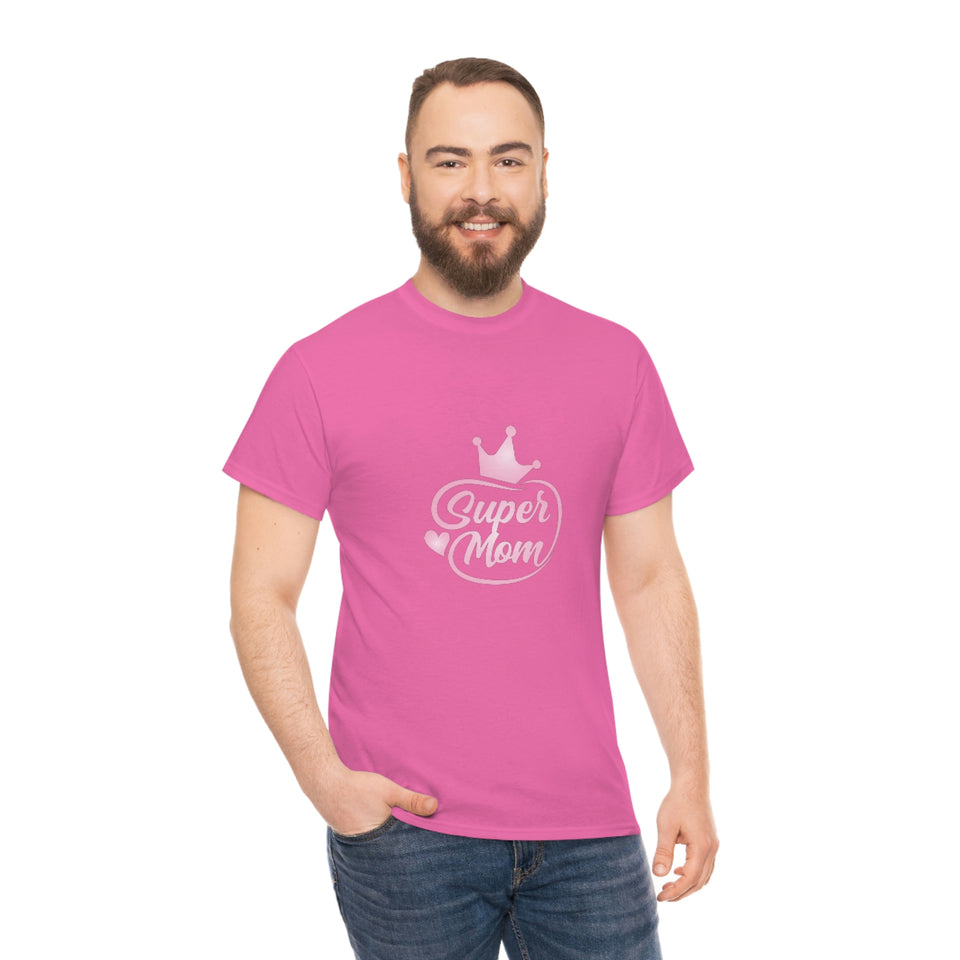 Super Mom Unisex Heavy Cotton Tee