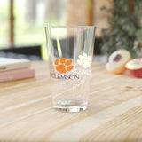 Clemson Pint Glass, 16oz