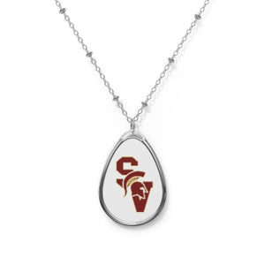 Sun Valley HS Oval Necklace
