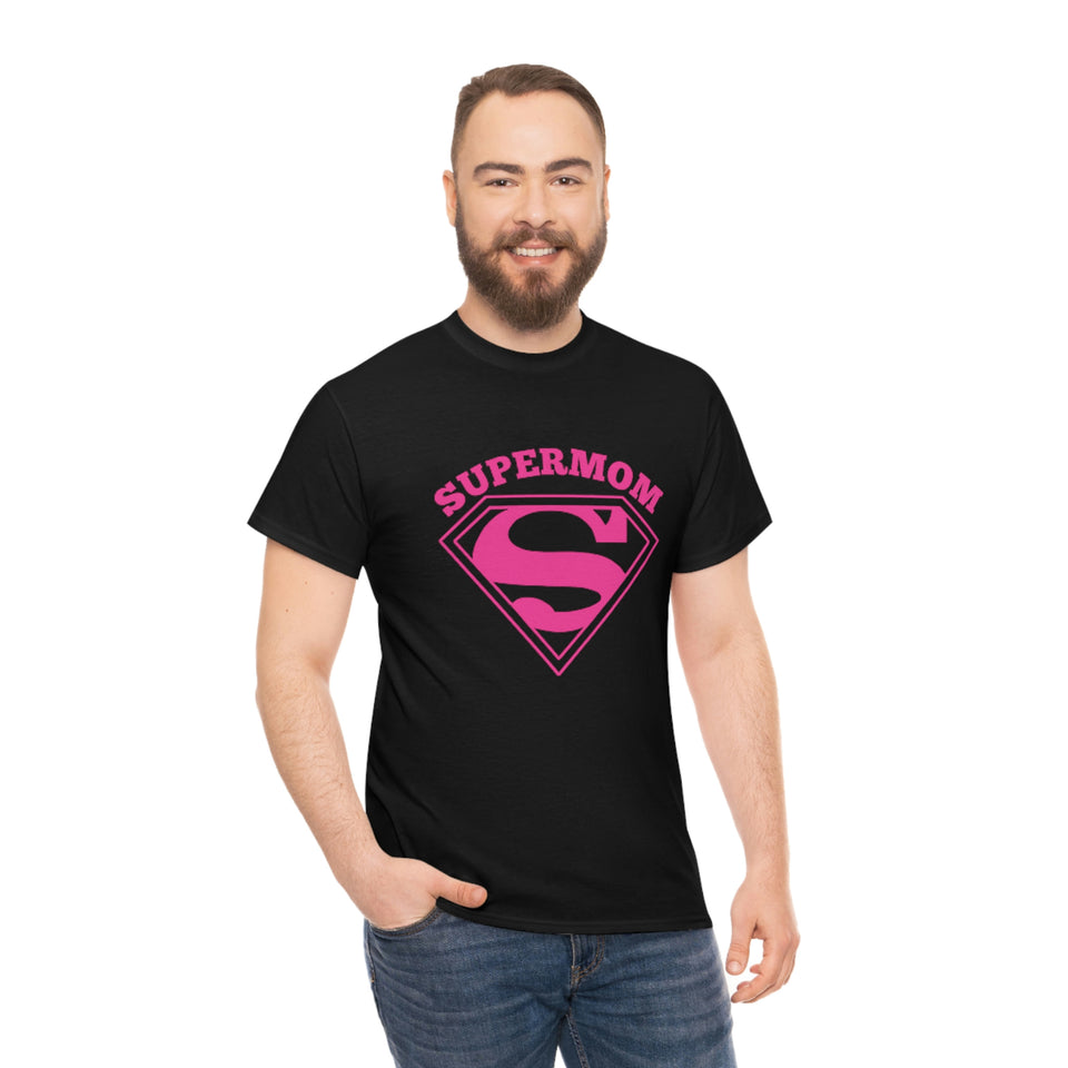 Super Mom Unisex Heavy Cotton Tee