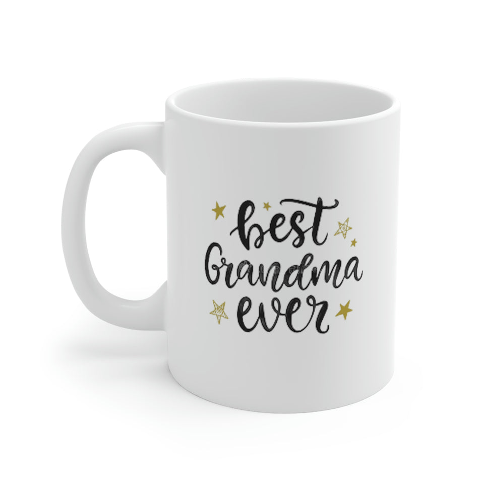 Best Grandma Ever Ceramic Mug 11oz