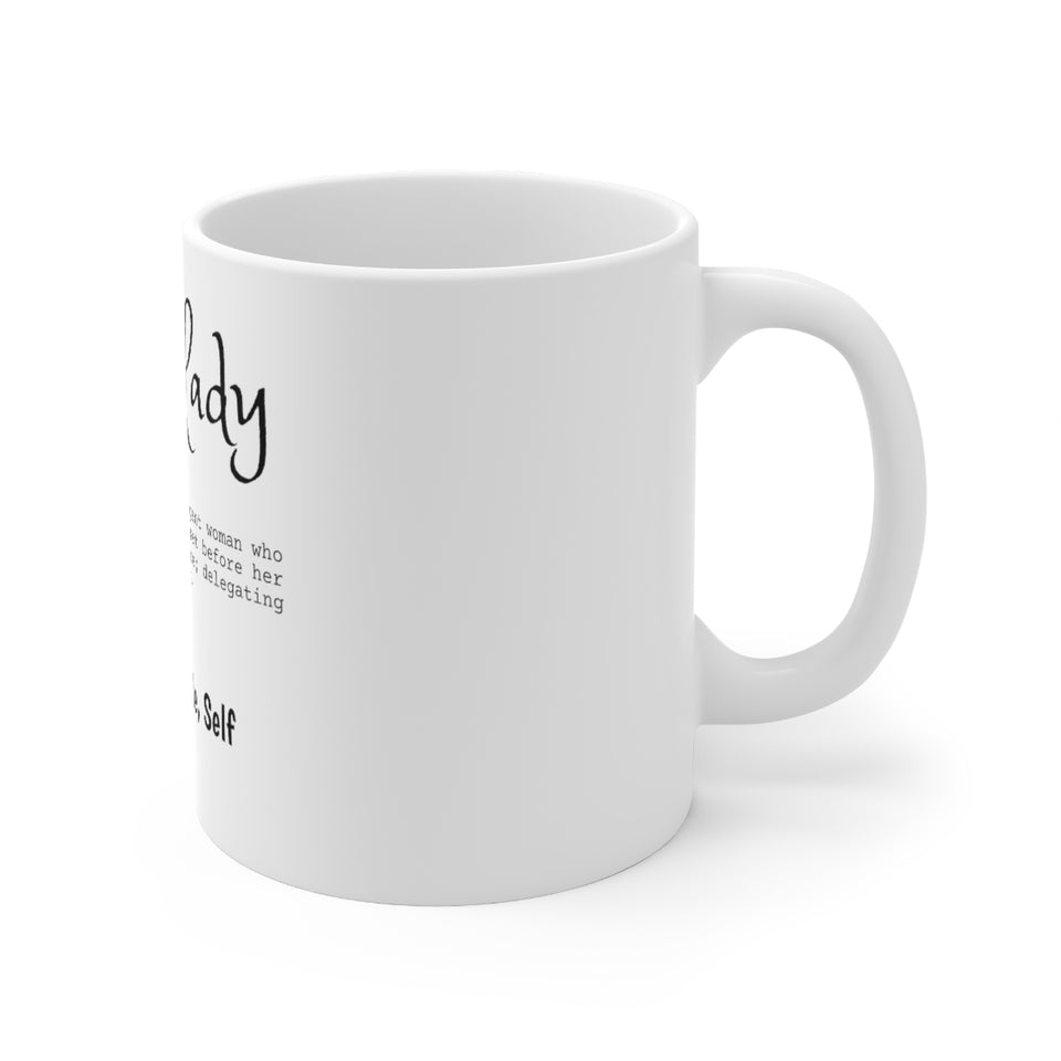 Boss Lady Ceramic Mug 11oz