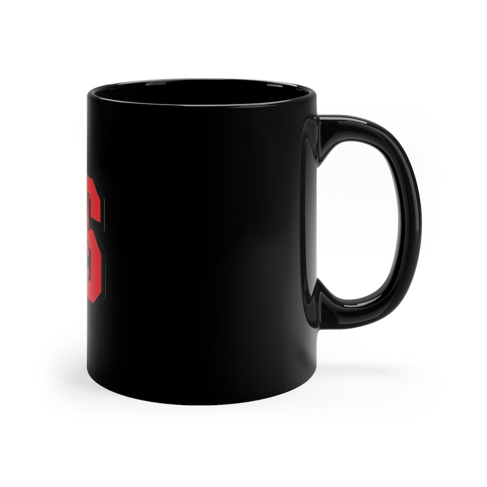 NCSU 11oz Black Mug