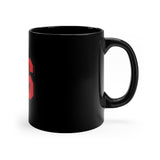 NCSU 11oz Black Mug