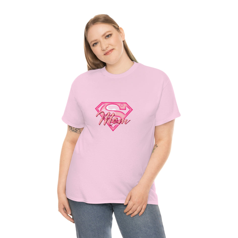 Today's Single Mom Superwoman Unisex Heavy Cotton Tee