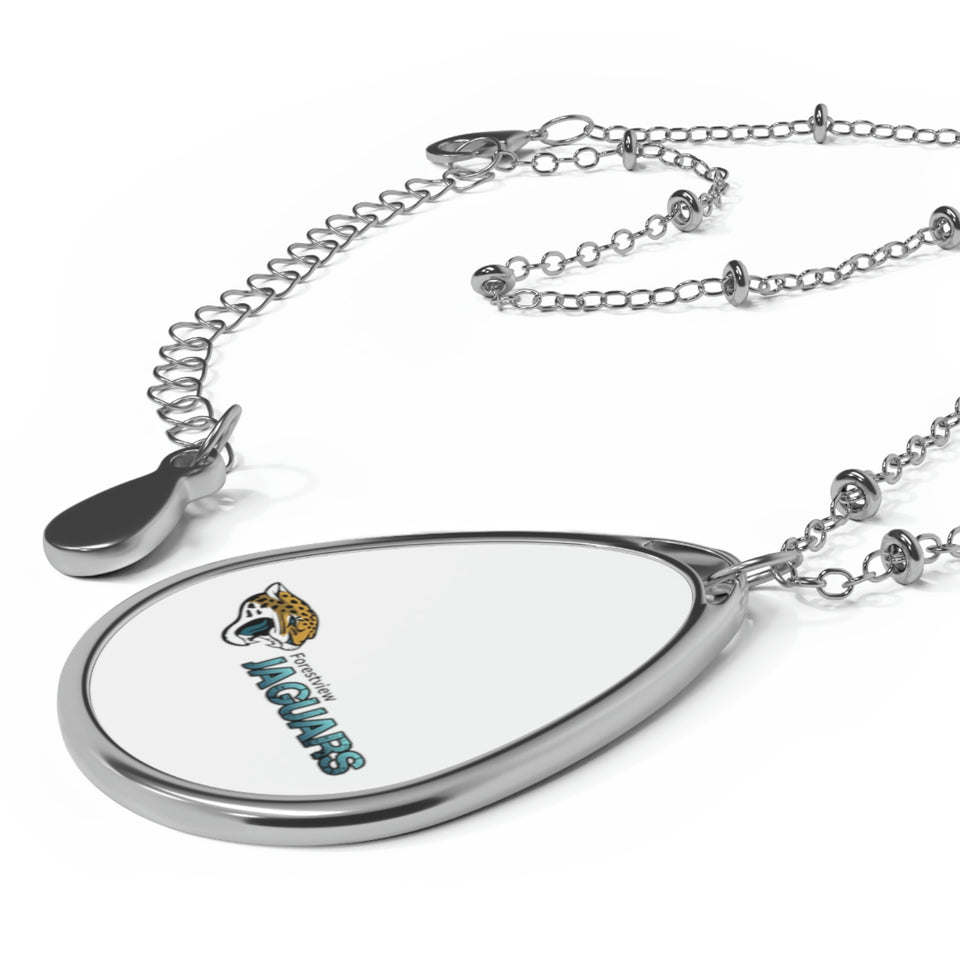 Forestview HS Oval Necklace