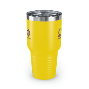 Omega Psi Phi Ringneck Tumbler, 30oz