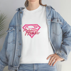 Today's Single Mom Superwoman Unisex Heavy Cotton Tee