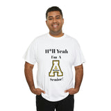 H*ll Yeah! App State Senior Unisex Heavy Cotton Tee