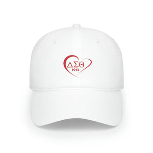 DST Heart Low Profile Baseball Cap