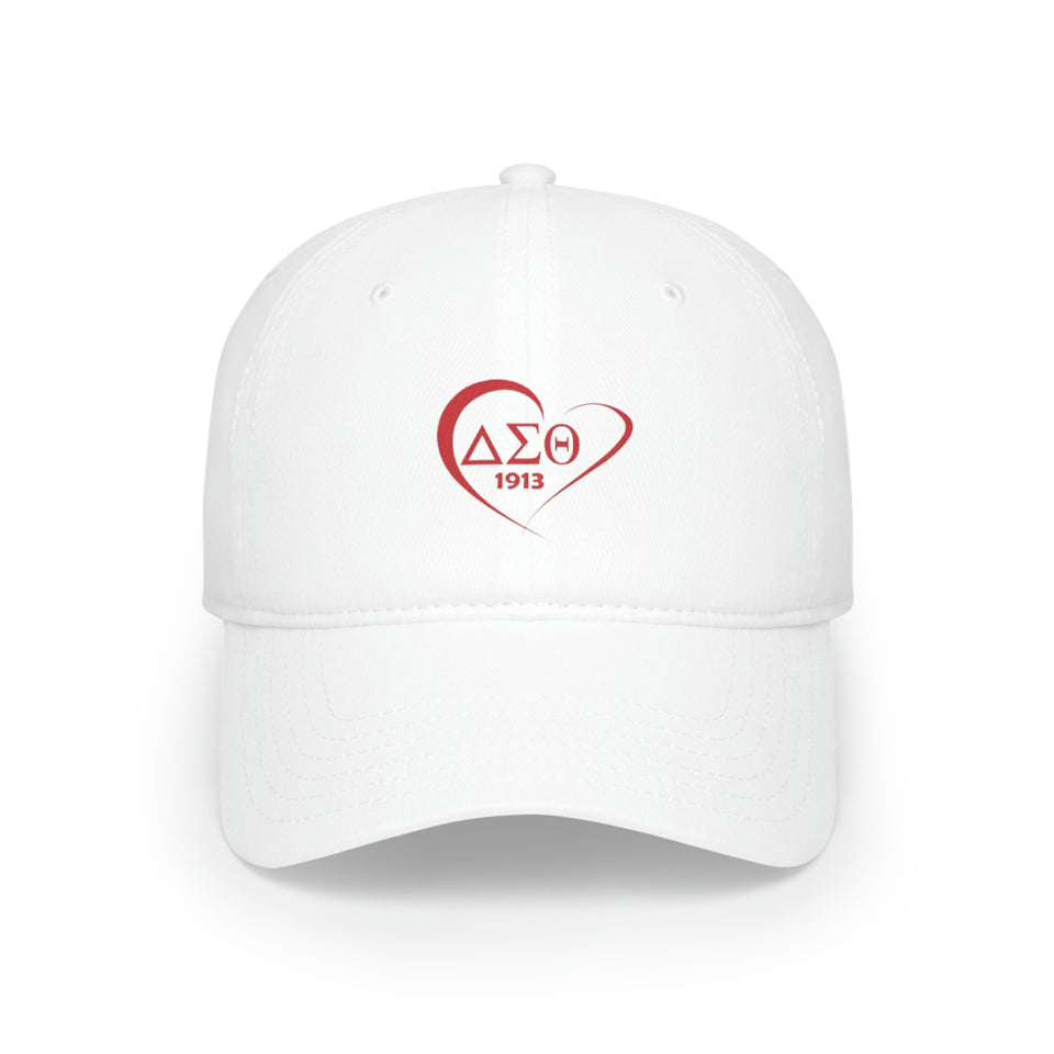 DST Heart Low Profile Baseball Cap