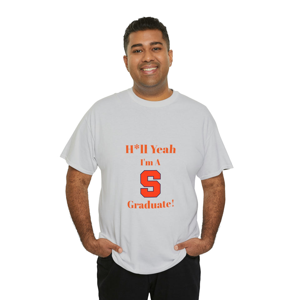 H*ll Yeah! Syracuse University Unisex Heavy Cotton Tee