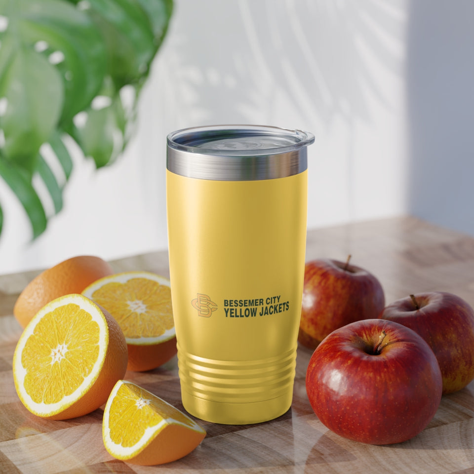Bessemer City Yellow Jackets Ringneck Tumbler, 20oz