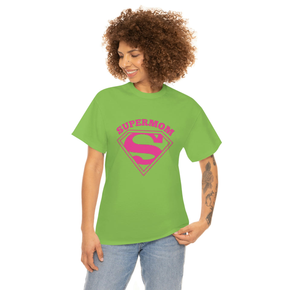 Super Mom Unisex Heavy Cotton Tee