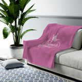 Super Mom Velveteen Plush Blanket