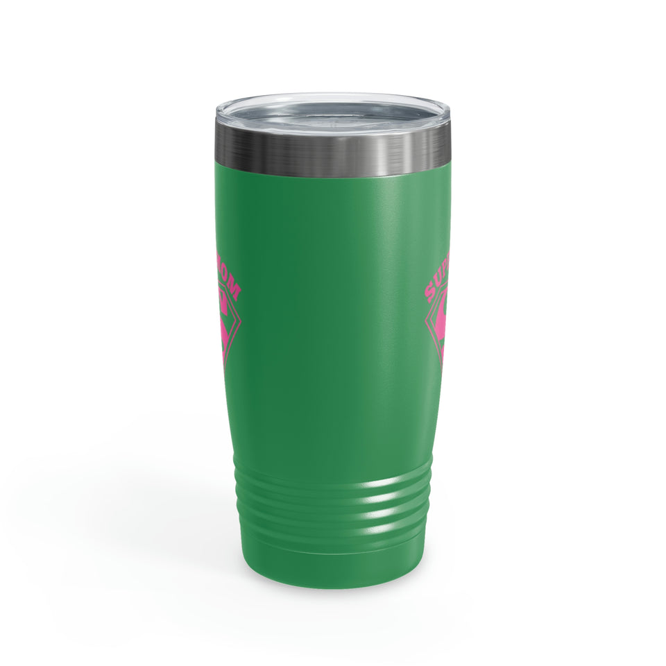 Super Mom Ringneck Tumbler, 20oz