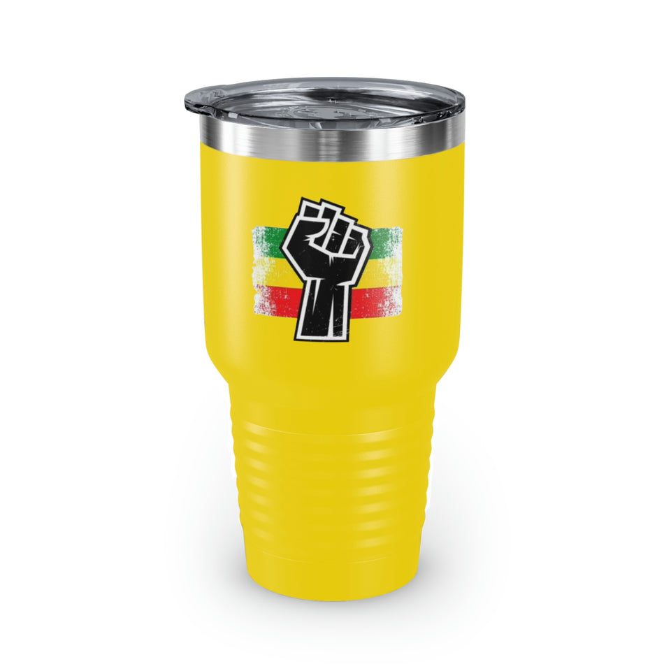 Black Fist Ringneck Tumbler, 30oz