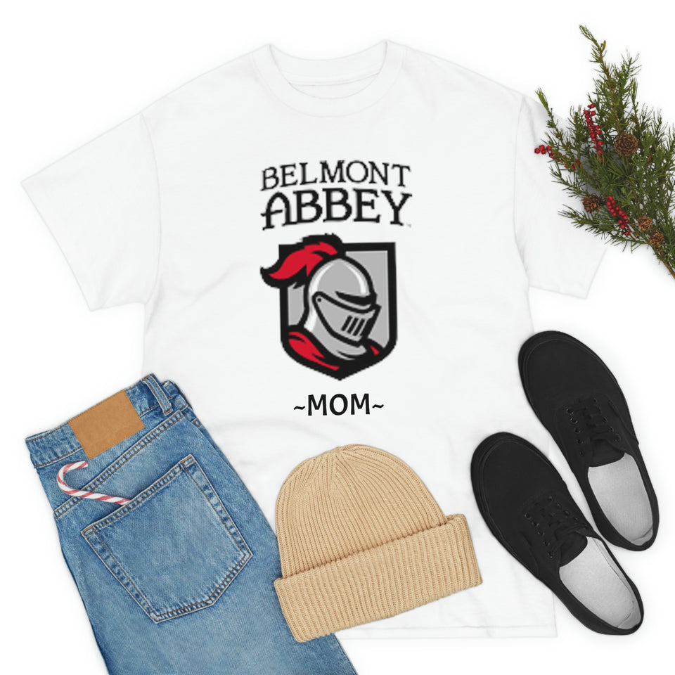 Belmont Abbey Mom Unisex Heavy Cotton Tee