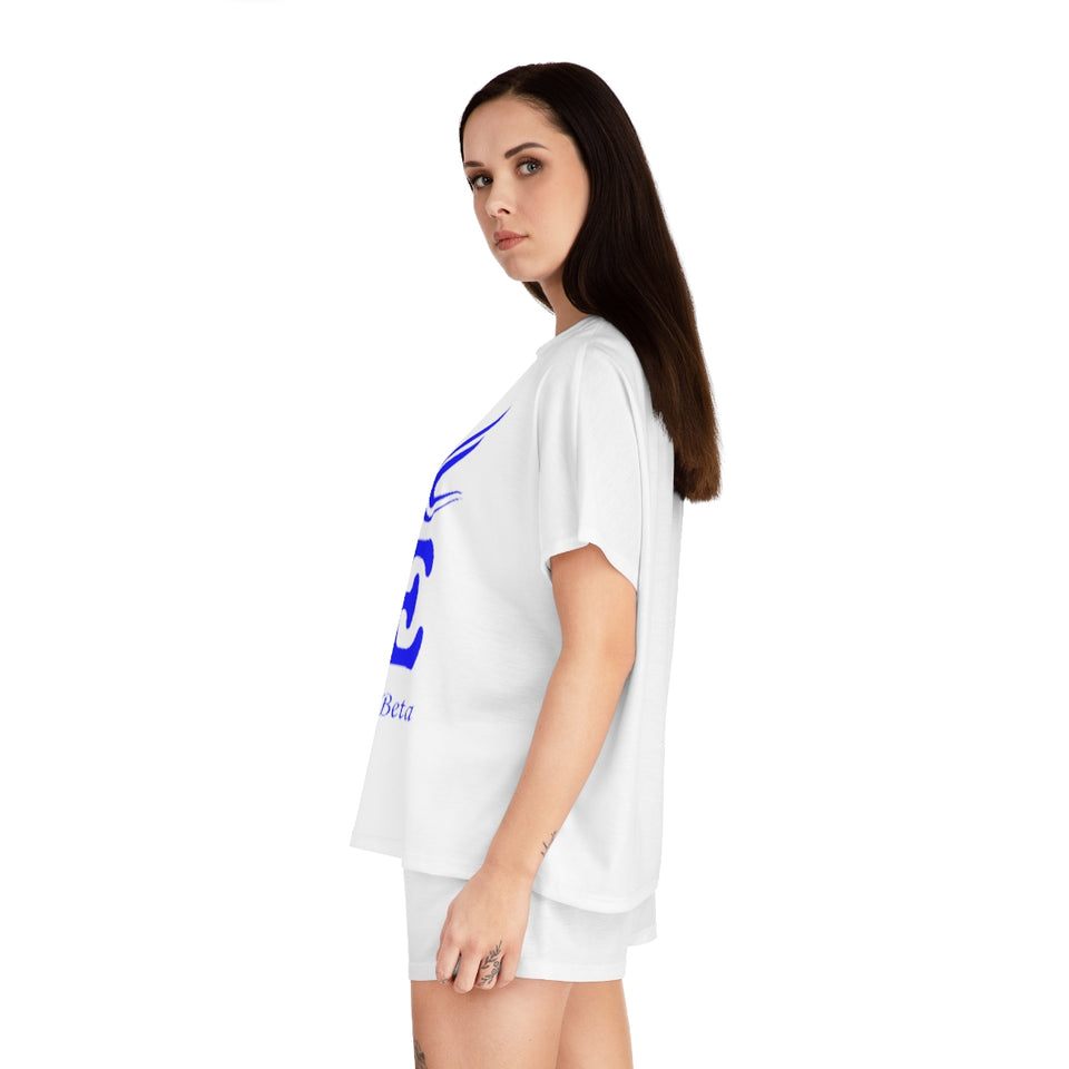 Zeta Phi Beta Love Women's Short Pajama Set