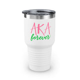 AKA Forever Tumbler, 30oz (Alpha Kappa Alpha)