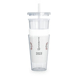 South Meck HS Class of 2023 Plastic Tumbler with Straw