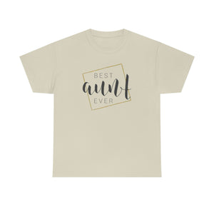Best Aunt Ever Unisex Heavy Cotton Tee